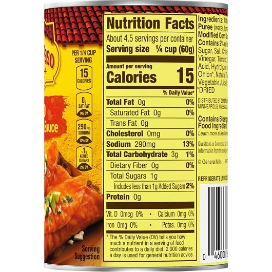 El Paso Mild Enchilada Sauce, 12 x 10 oz Case - DOT product image 8