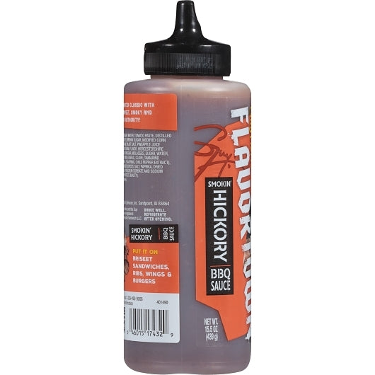 Flavortown Hickory Bbq Sauce, 6 x 15.5 oz Case - Condiments & Sauces - image 2
