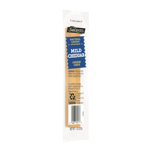 Sargento Mild Cheddar Cheese Stick, 4 x 24 x 1 oz Case - DOT product image 3