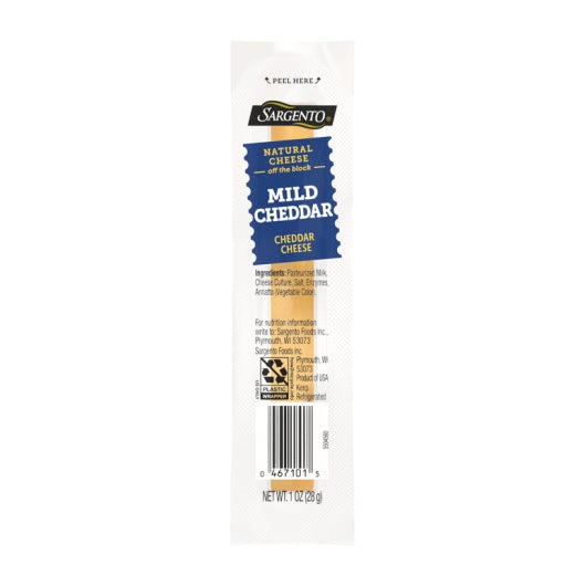 Sargento Mild Cheddar Cheese Stick, 4 x 24 x 1 oz Case - DOT product image 2