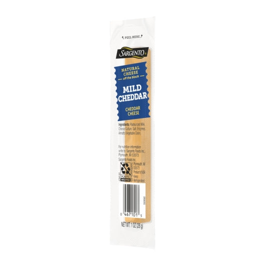 Sargento Mild Cheddar Cheese Stick, 4 x 24 x 1 oz Case - DOT product image 5