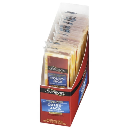 Sargento Colby-Jack Cheese Snack, 4 x 18 x 1.5 oz Case - DOT product image 8