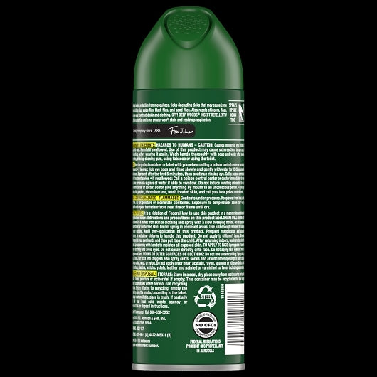 OFF! Deep Wood Scented Aerosol, 12 x 6 oz Case - DOT product image 4