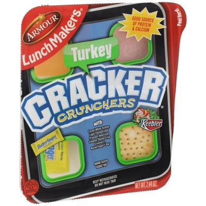 Lunchmaker Turkey Cracker Crunchers with Butterfinger, 18 x 2.44 oz Case - DOT product image 6