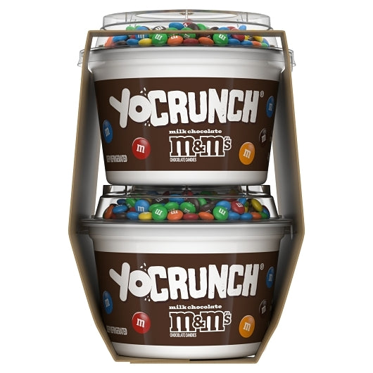 YoCrunch Milk Chocolate M&M's with Low Fat Vanilla Yogurt, 6 x 16 oz Case - DOT product image 3