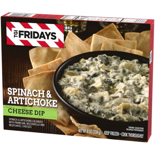 Tgi Fridays Spinach and Atrichoke Dip, 8 x 8 oz Case - DOT product image 7