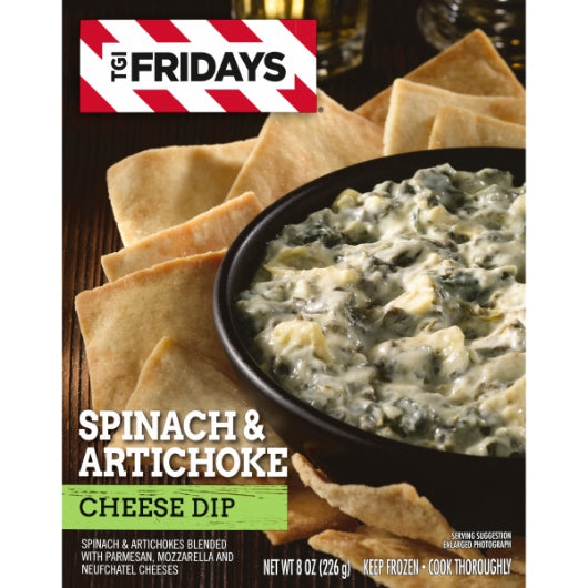 Tgi Fridays Spinach and Atrichoke Dip, 8 x 8 oz Case - DOT product image 8