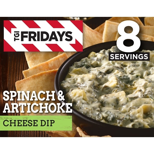 Tgi Fridays Spinach and Atrichoke Dip, 8 x 8 oz Case - DOT product image 5