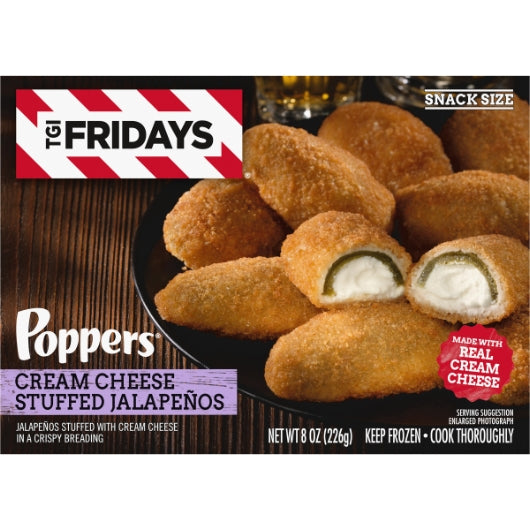 Tgi Fridays Poppers Cream Cheese Stuffed Jalapeno Poppers, 8 x 226 GR Case - DOT product image 2