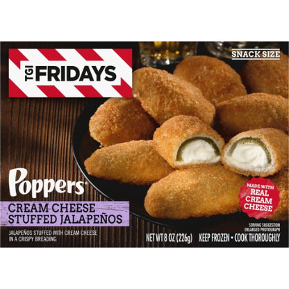 Tgi Fridays Poppers Cream Cheese Stuffed Jalapeno Poppers, 8 x 226 GR Case - DOT product image 2