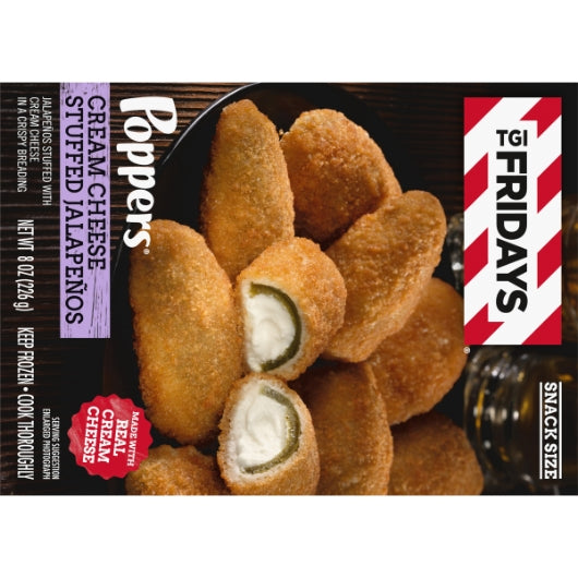 Tgi Fridays Poppers Cream Cheese Stuffed Jalapeno Poppers, 8 x 226 GR Case - DOT product image 6