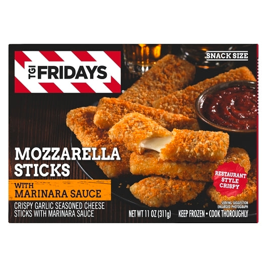 Tgi Fridays Mozzarella Sticks with Marinara Sauce, 8 x 11 oz Case - DOT product image 3