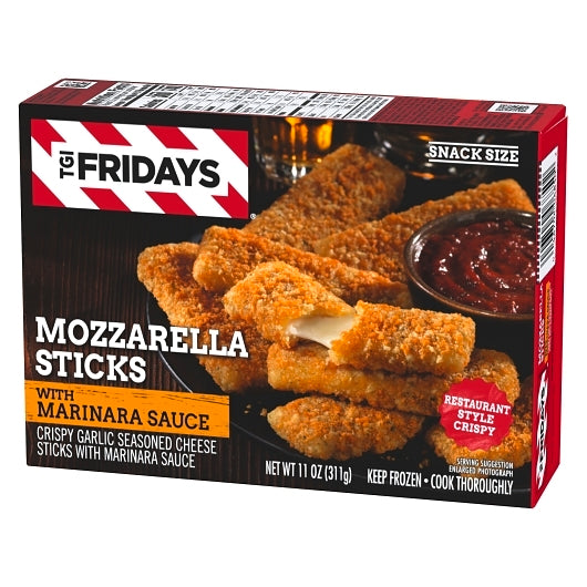 Tgi Fridays Mozzarella Sticks with Marinara Sauce, 8 x 11 oz Case - DOT product image 6