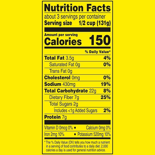 Ranch Style Vegetable Beans, 12 x 15 oz Case - DOT product image 7