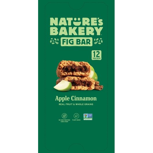 Natures Bakery Whole Wheat Apple Cinnamon Fig Bar, 7 x 12 x 2 oz Case - DOT product image 6