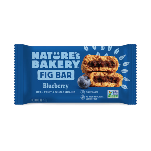 Nature's Bakery Stone Ground Whole Wheat Blueberry Fig Bar, 7 x 12 x 2 oz Case - DOT product image 2