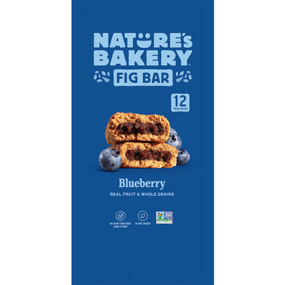 Nature's Bakery Stone Ground Whole Wheat Blueberry Fig Bar, 7 x 12 x 2 oz Case - DOT product image 6
