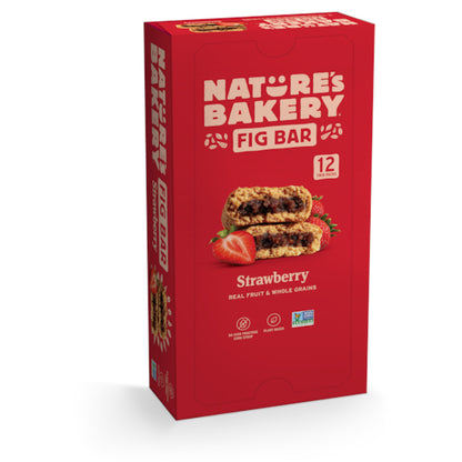 Natures Bakery Whole Wheat Strawberry Fig Bar, 7 x 12 x 2 oz Case - DOT product image 4