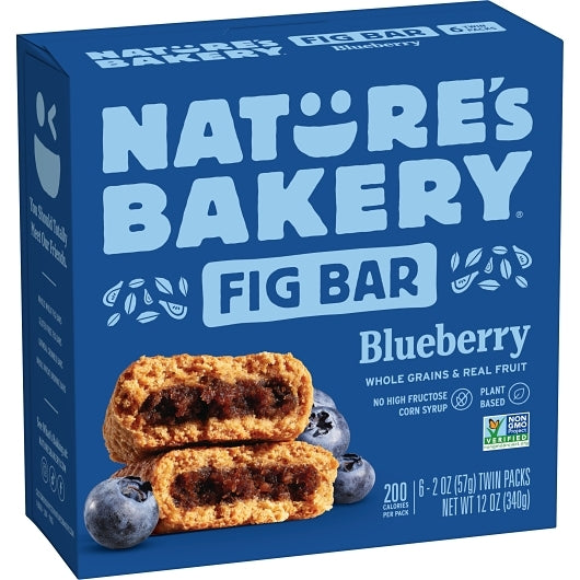 Natures Bakery Blueberry Fig Bar, 6 x 12 oz Case - DOT product image 3