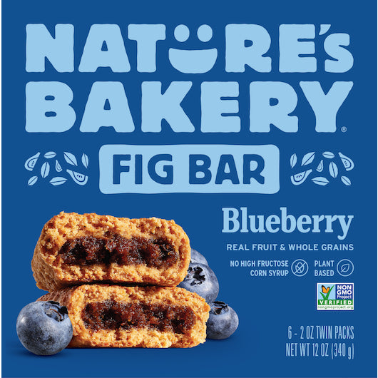 Natures Bakery Blueberry Fig Bar, 6 x 12 oz Case - DOT product image 5