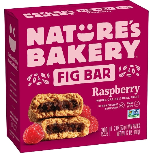 Natures Bakery Raspberry Fig Bar, 6 x 6 ct Case - DOT product image 3