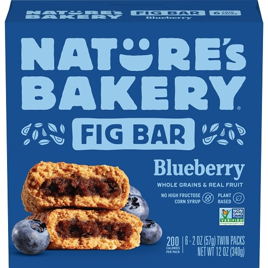 Natures Bakery Blueberry Fig Bar, 6 x 12 oz Case - DOT product image 2