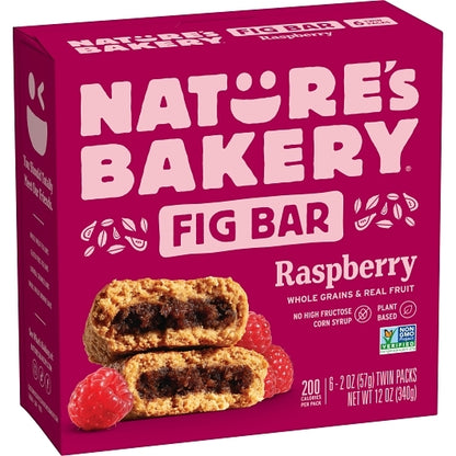 Natures Bakery Raspberry Fig Bar, 6 x 6 ct Case - DOT product image 4