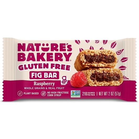 Nature's Bakery Gluten Free Raspberry Fig Bar, 7 x 12 x 1 each Case - DOT product image 2