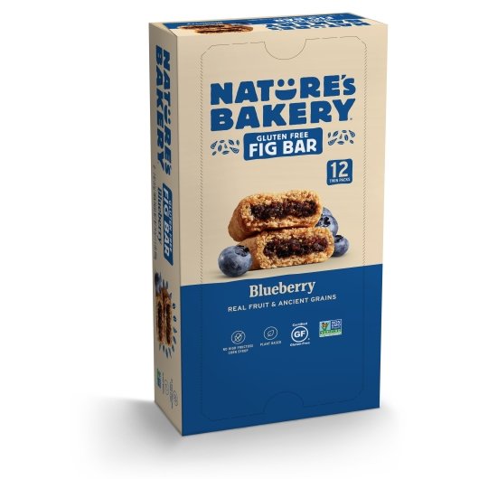 Nature's Bakery Gluten Free Blueberry Fig Bar, 7 x 12 x 1 each Case - DOT product image 3