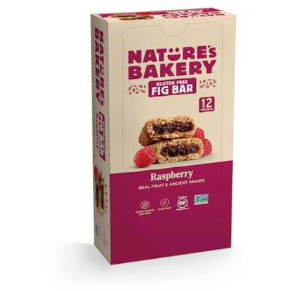 Nature's Bakery Gluten Free Raspberry Fig Bar, 7 x 12 x 1 each Case - DOT product image 4