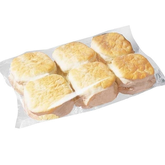 Bridgford Deli Pack Buttermilk Biscuit, 12 x 6 each Case - Breads, Rolls & Buns