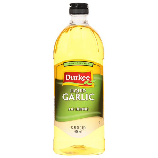 Durkee Liquid Garlic, 6 x 32 fl oz Case - Spices Seasonings