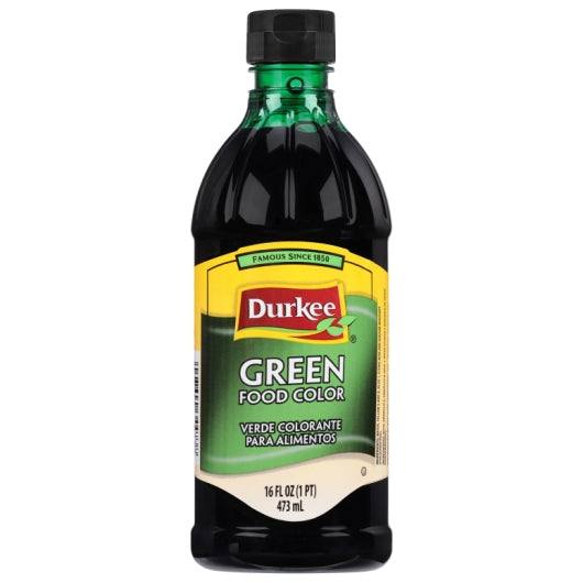 Durkee Green Food Coloring, 6 x 16 fl oz Case - DOT product image 2