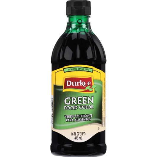Durkee Green Food Coloring, 6 x 16 fl oz Case - DOT product image 3