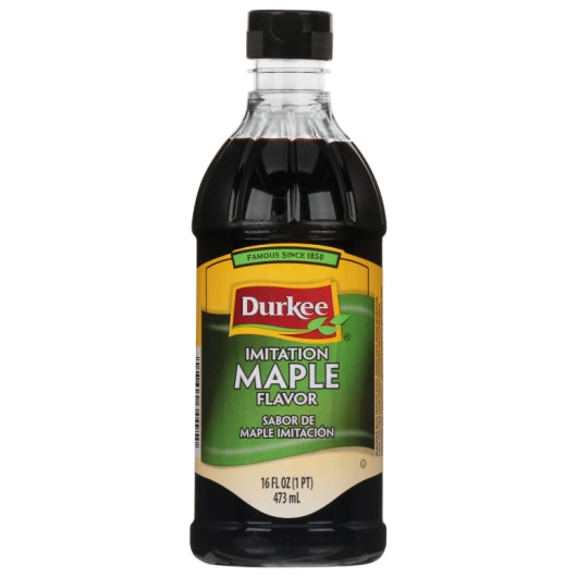 Durkee Imitation Maple Flavoring, 6 x 16 fl oz Case - DOT product image 3