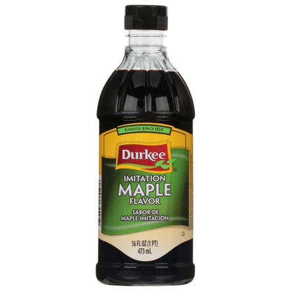 Durkee Imitation Maple Flavoring, 6 x 16 fl oz Case - DOT product image 3