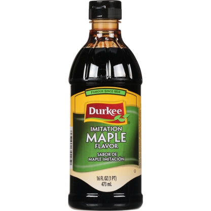 Durkee Imitation Maple Flavoring, 6 x 16 fl oz Case - DOT product image 4