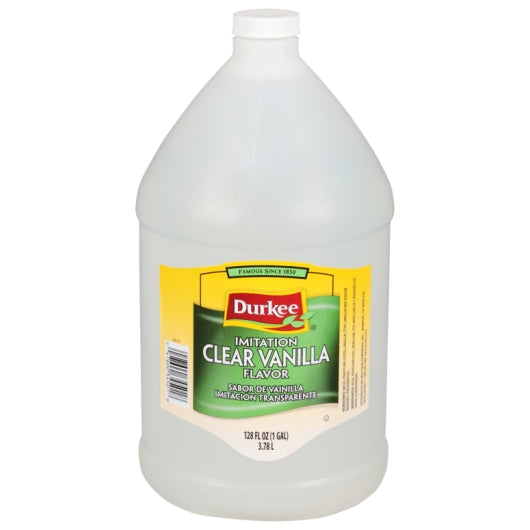 Durkee Imitation Clear Vanilla Flavoring, 4 x 128 fl oz Case - DOT product image 3