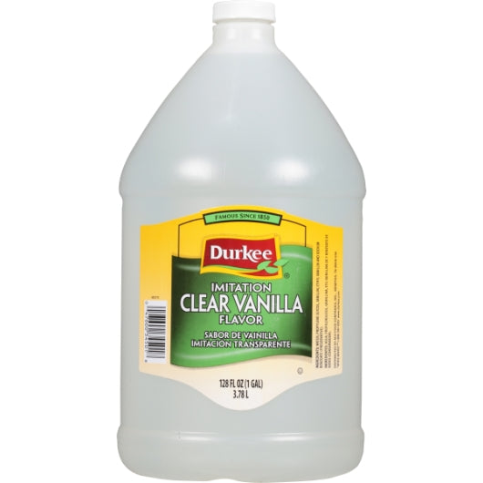 Durkee Imitation Clear Vanilla Flavoring, 4 x 128 fl oz Case - DOT product image 4