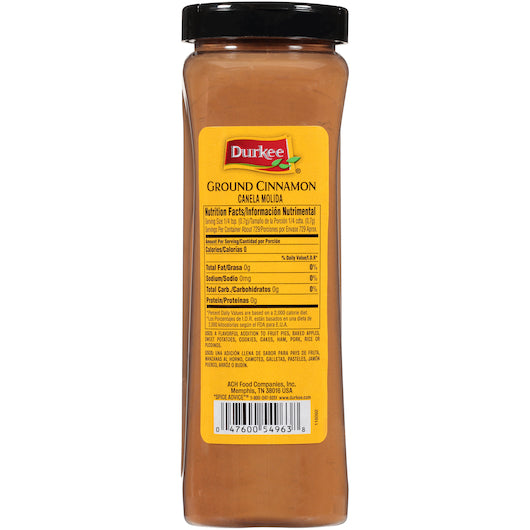 Durkee Ground Cinnamon, 6 x 18 oz Case - DOT product image 7