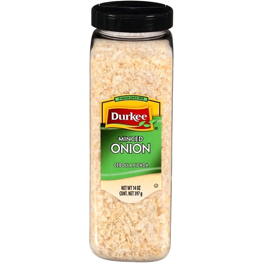 Durkee Minced Onion, 6 x 14 oz Case - Condiments & Sauces