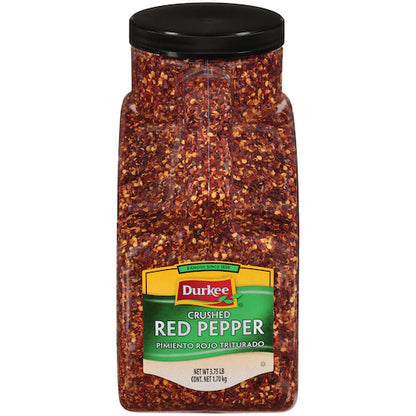 Durkee Crushed Red Pepper, 1 x 60 oz Case - Spices Seasonings