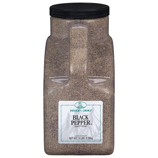 Traders Choice Shakers Fine Grind, 1 x 80 oz Case - Tabletop Supplies