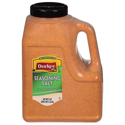 Durkee Seasoning Salt, 6 x 80 oz Case - Front/center packaged product image