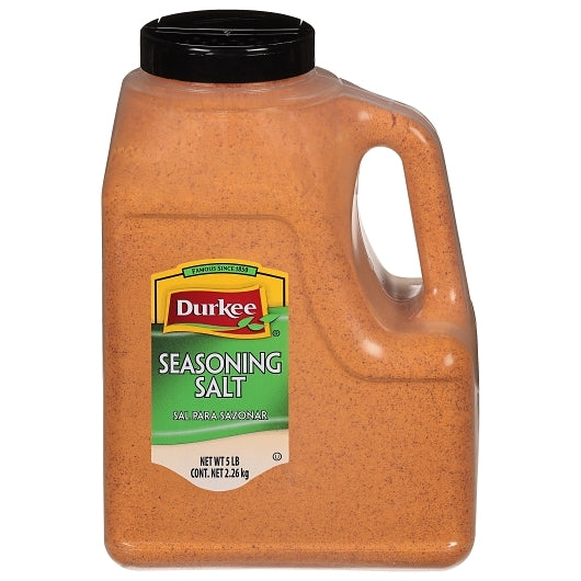 Durkee Seasoning Salt, 6 x 80 oz Case - Front/center packaged product image