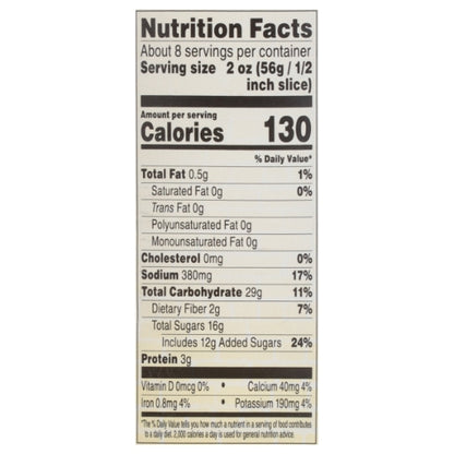 B&M BREAD BRIGHT AND MELLOW BROWN BREAD RAISINS, 12 x 16 oz Case - DOT product image 2
