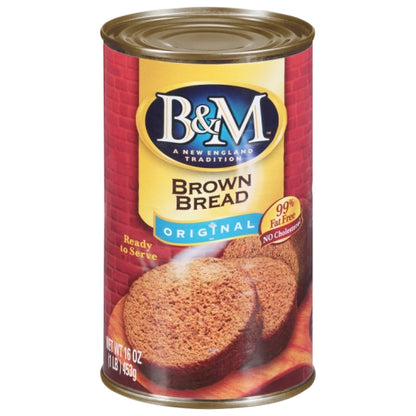 B&M BREAD BROWN PLAIN, 12 x 16 oz Case - DOT product image 4