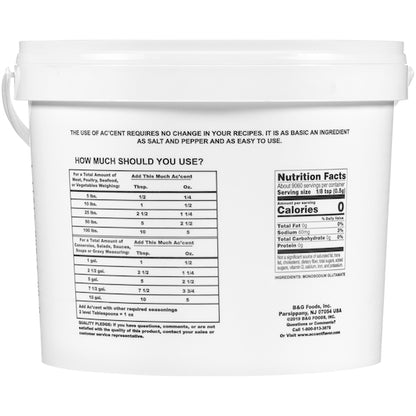 Accent Flavor Enhancer, 1 x 10 lb Case - DOT product image 5