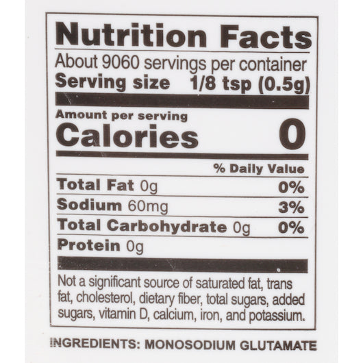Accent Flavor Enhancer, 1 x 10 lb Case - DOT product image 6