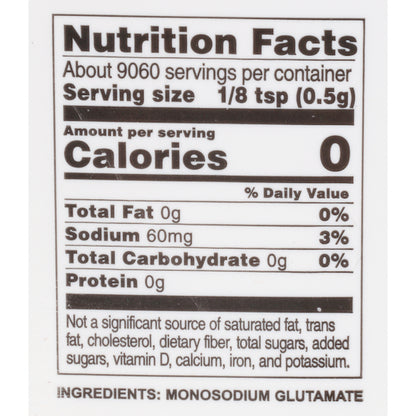 Accent Flavor Enhancer, 1 x 10 lb Case - DOT product image 6